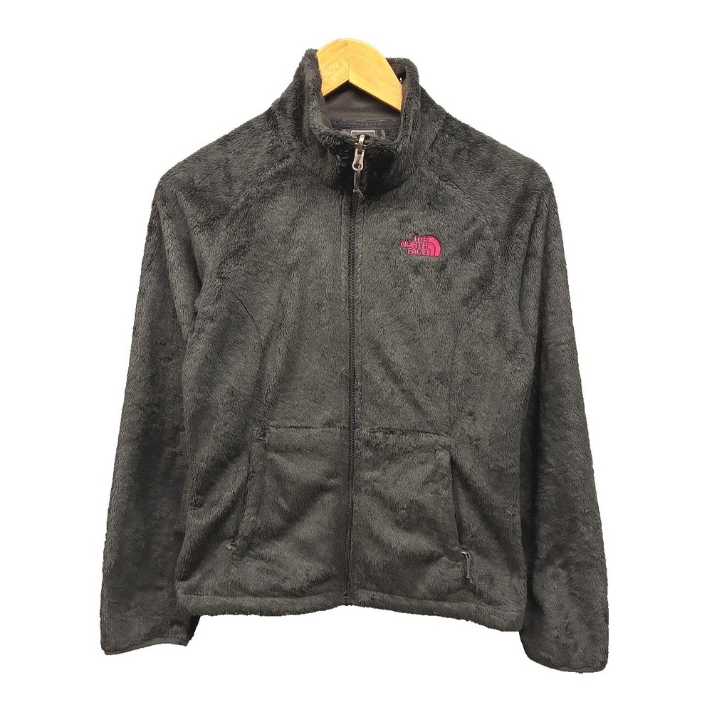 The North Face Jacket Women's XS Osito Black High Pile Fleece Full Zip Hiking